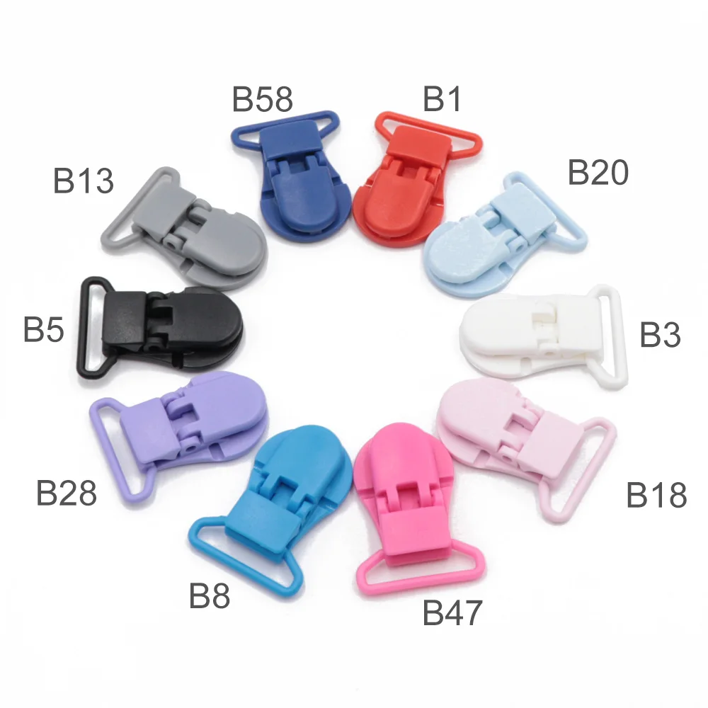 TYRY.HU 5Pcs Multicolor Multifunction Gourd Shape Pacifier Clips Anti-Off Dummy Soother Clip Non-Toxic&Tasteless Baby Can Chew