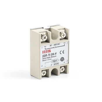 

solid state relay SSR-75DA-H 75A SSR 75DA H DC TO AC relay solid state Resistance Regulator