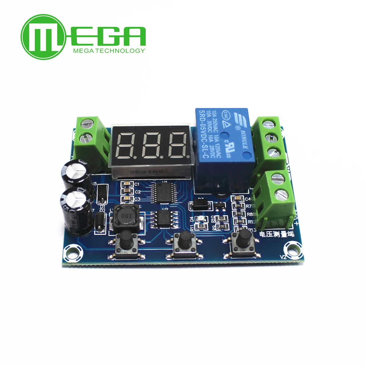 

XH-M608 battery charging module meter under voltage overvoltage protection for power amplification module