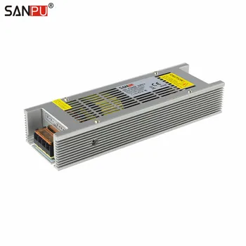 

SANPU AC-DC Lighting Transformer 200W 220V to 12V 16A Switching Mode Power Supply Driver Aluminum Enclosure for Indoor LED Light
