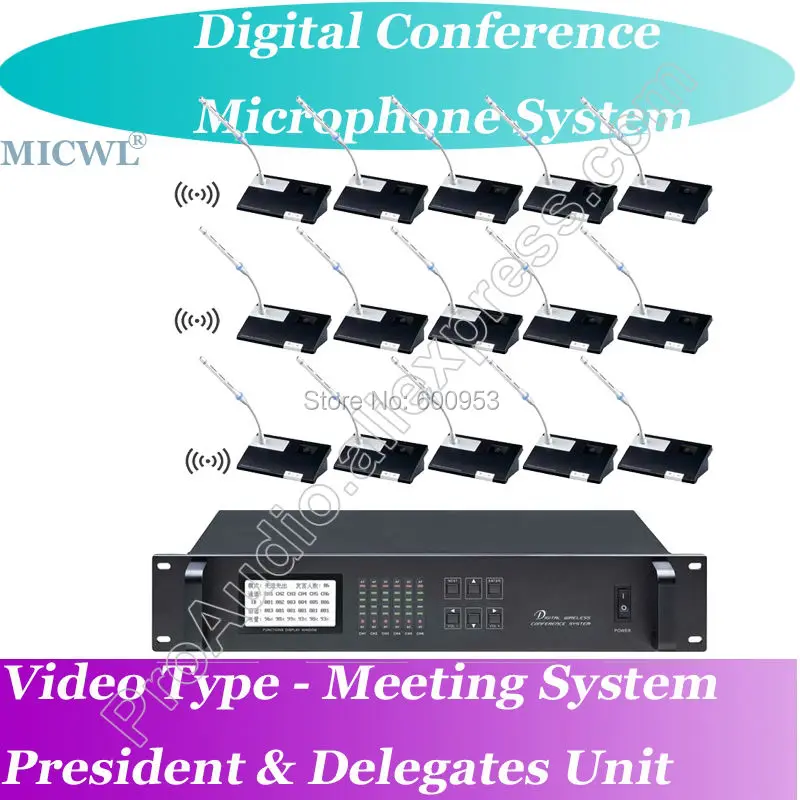 كلاسيكي نوع 1 الرئيس 15 delegates اللاسلكية الفيديو الرقمية نظام ميكروفون المؤتمر المكتب كلاسيكي نوع 1 الرئيس 15 delegates اللاسلكية الفيديو الرقمية نظام ميكروفون المؤتمر المكتب