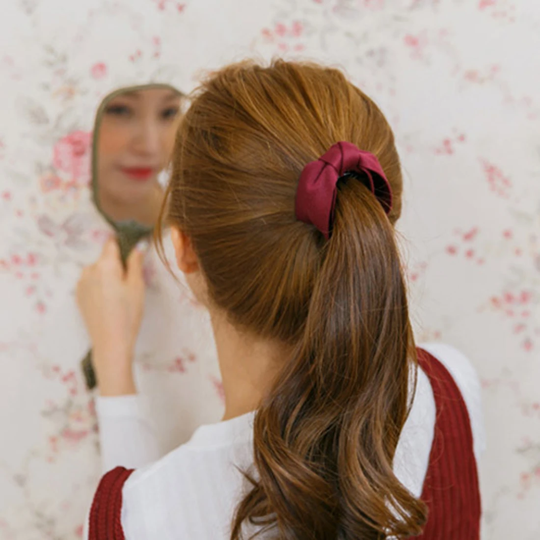 Solid color sweet style bow hairpin elegant female solid cloth strip tail clip bow clip ponytail girl hair accessories hair clip Solid color sweet style bow hairpin elegant female solid cloth strip tail clip bow clip ponytail girl hair accessories hair clip