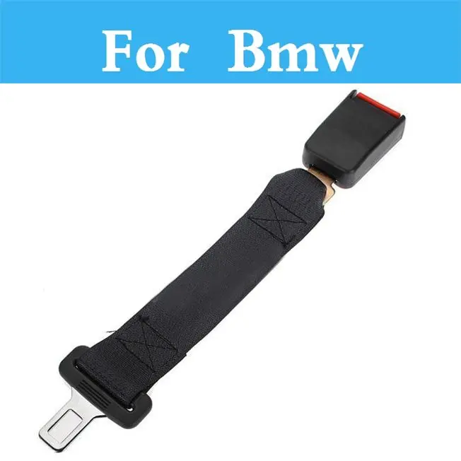 

Black Car Seat Belt Seatbelt Extender Extension Safety For Bmw F30 F10 X3 X5 X6 M 125i E36 E38 E39 E46 E52 E53 E60 E61 E63 E90