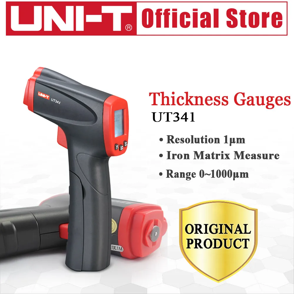 UNI T UT341 Coating Thickness Gauges Iron Matrix Measure Continuous or