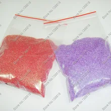 50g красный и сиреневый Цвет Сияющий Изысканные ногтей Блеск пыли порошок для ногтей искусства и блестки для ногтей