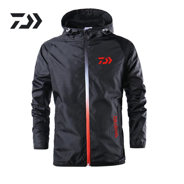 

2019 NEW DAIWA summer clothes DAWA Long sleeve Sunscreen Breathable outdoors Anti mosquito sports Quick dry DAIWAS Free shipping