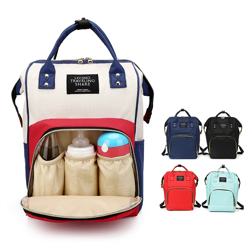 

Fashion Mummy Maternity Nappy Bag Brand Large Capacity Baby Bag Travel Backpack Designer Nursing Bag for Baby Care