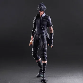 

11" Final Fantasy XV Noctis Lucis Caelum Play Arts Face-lifting PVC Action Figure Collectible Model Toy BOX 27CM L221