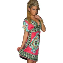 Сексуальное летнее платье модное винтажное с v-образным вырезом этническое богемное повседневное элегантное женское пляжное платье Harajuku Vestidos Одежда