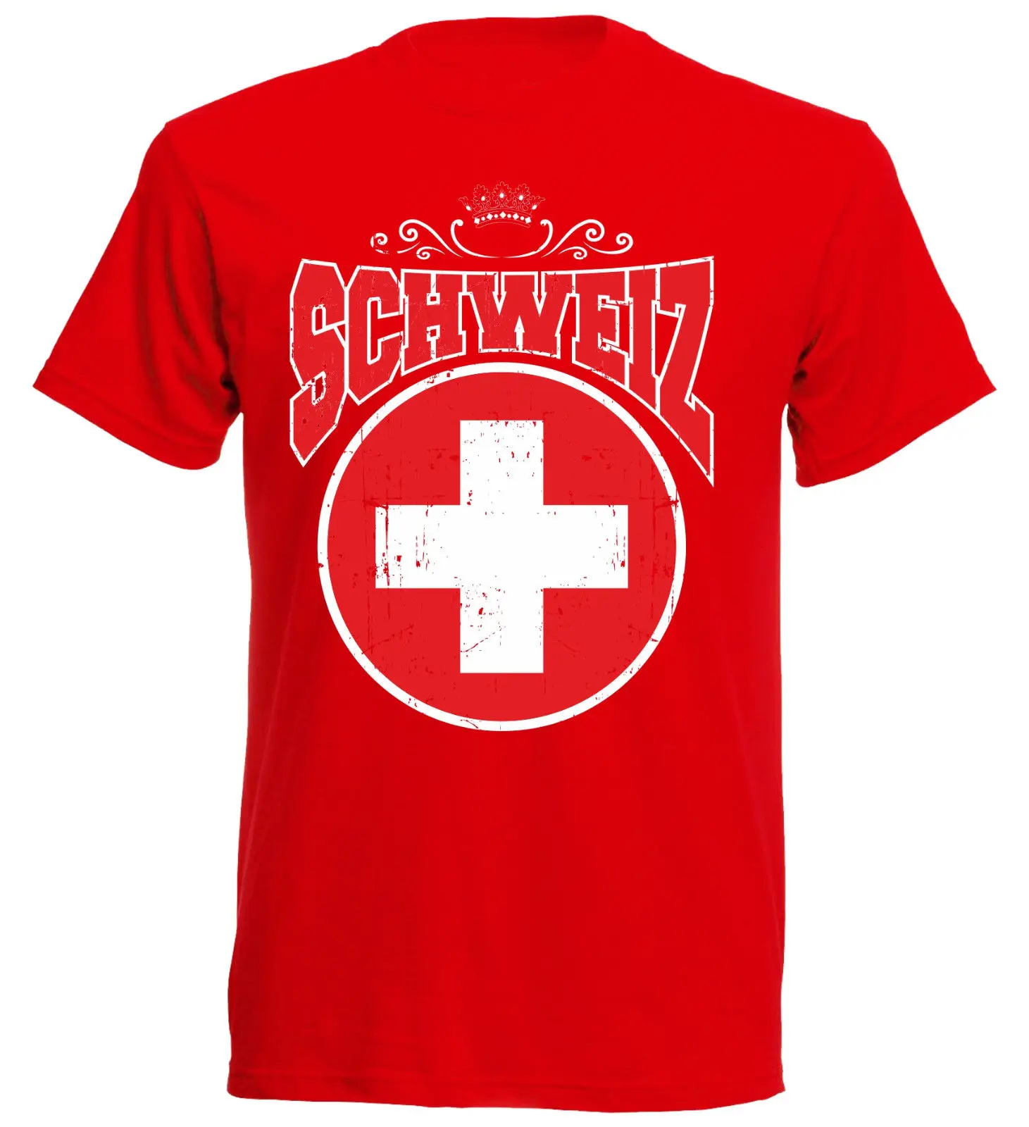 T-Shirt Men 2019 New Print Men T Shirt Summer T-Shirt Schweiz Switzerland Men'S Footballer Fashion Classicfree T Shirts