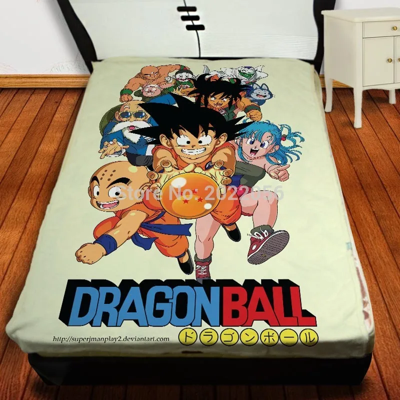 Anime Manga Dragonball Z Throw Blanket 006in Blankets from Home