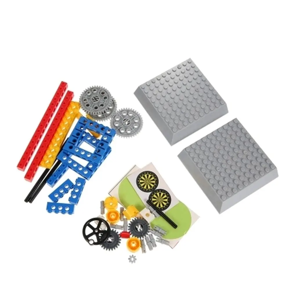 Building Mechanical Engineering Blocks Kits 3 In 1 Diy Gears Model