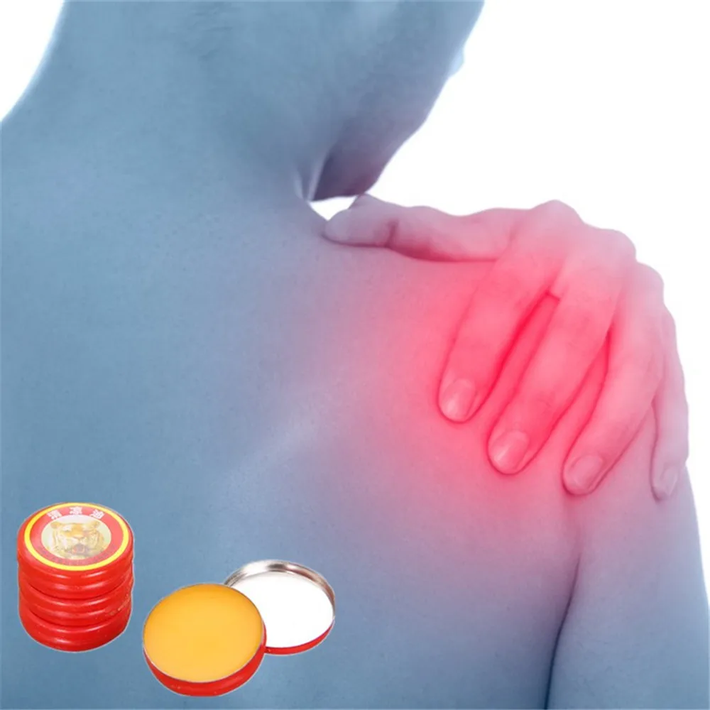 

Tiger Balm 3g/Pcs Disaar Rheumatism Arthritis Ease Pain Tiger Balm Muscle Aches Extra Strength Stop Pain Essential Oil