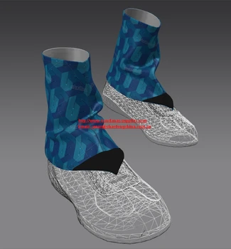 

MOQ 5 pairs, Wholesale lightweight Trail Gaiter low style for Trail Running. Size: L-large