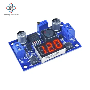 

DC 4.0~40 to 1.3-37V LED Voltmeter Buck Step-down Power Converter Module LM2596