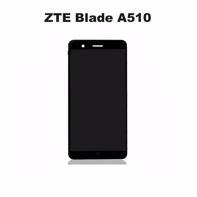 

Black For ZTE Blade A510 BA510 LCD Display Touch Screen Digitizer Full Assembly Free tools