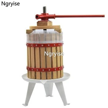

Ngryise-84 For Full Set 6L Wood Material Wine Presser Juicer For Grape Prodgf ProQgf