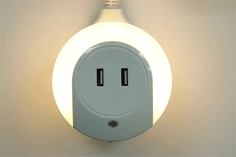 Dual USB charger Nightlight (7)