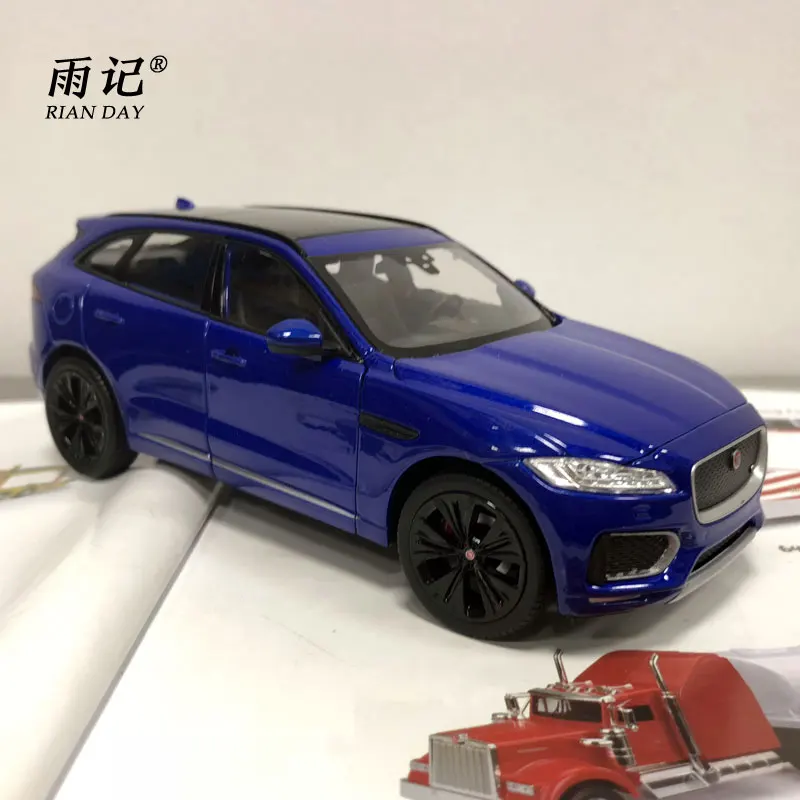 WELLY 1/24 масштаб Британия Ягуар F-Pace SUV литая модель металлическая модель автомобиля игрушка для подарка/детей/коллекции