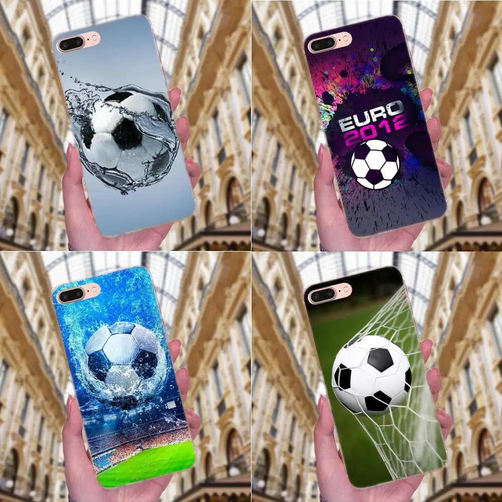 Чехол из ТПУ для Samsung Galaxy Note 5 8 9 S3 S4 S5 S6 S7 S8 S9 S10 mini Edge Plus Lite Love Football Sport | Мобильные
