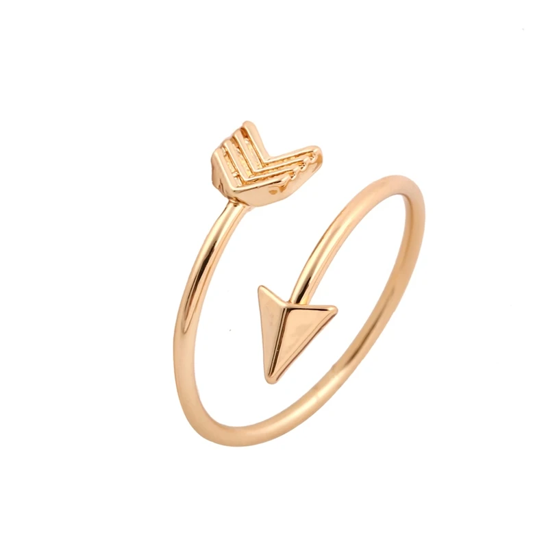

Arrow Wrap Ring - Rose Gold arrow rings,unique rings,adjustable rings,knuckle ring,stretch rings,cool rings,cute ring