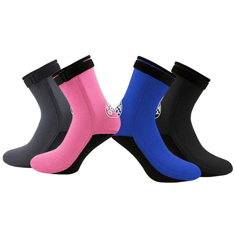 JINBEILEE Snorkeling Socks, Non-slip, Cold, Warm, Diving, Socks, Anti-coral, Beach, Swimming, Diving Shoes, 3MM Thick JINBEILEE Snorkeling Socks, Non-slip, Cold, Warm, Diving, Socks, Anti-coral, Beach, Swimming, Diving Shoes, 3MM Thick