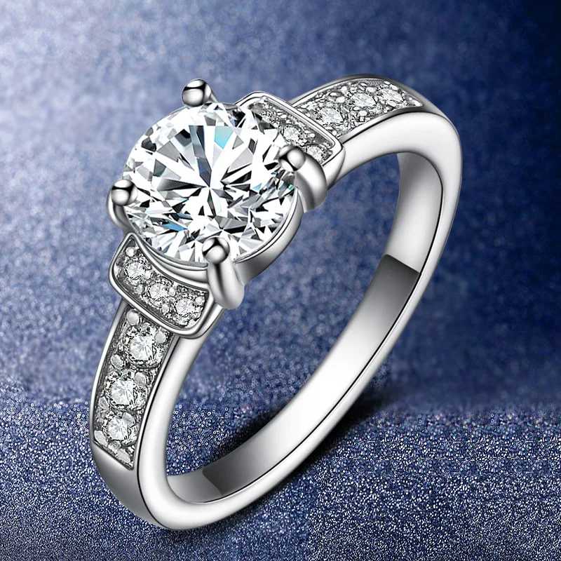 Best Selling Ring 925 Sterling Silver CZ Rings For Women Jewelry Anel