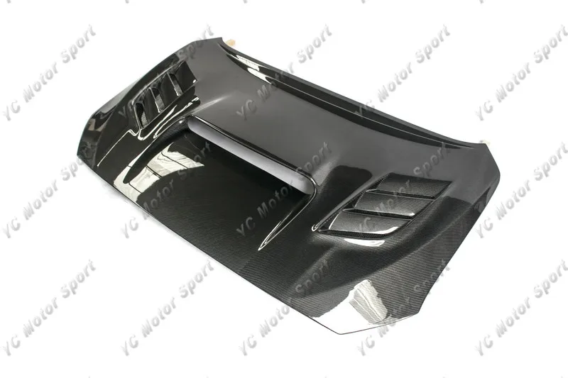2015-2019 Subaru Impreza VA WRX S4 & WRX STI Sedan VARIS ARISING II Style Hood Bonnet CF (4)