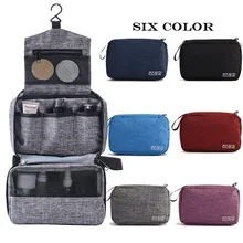 Путешествия Макияж косметичка туалетные принадлежности, мытье чехол для хранения Организатор навесная сумка