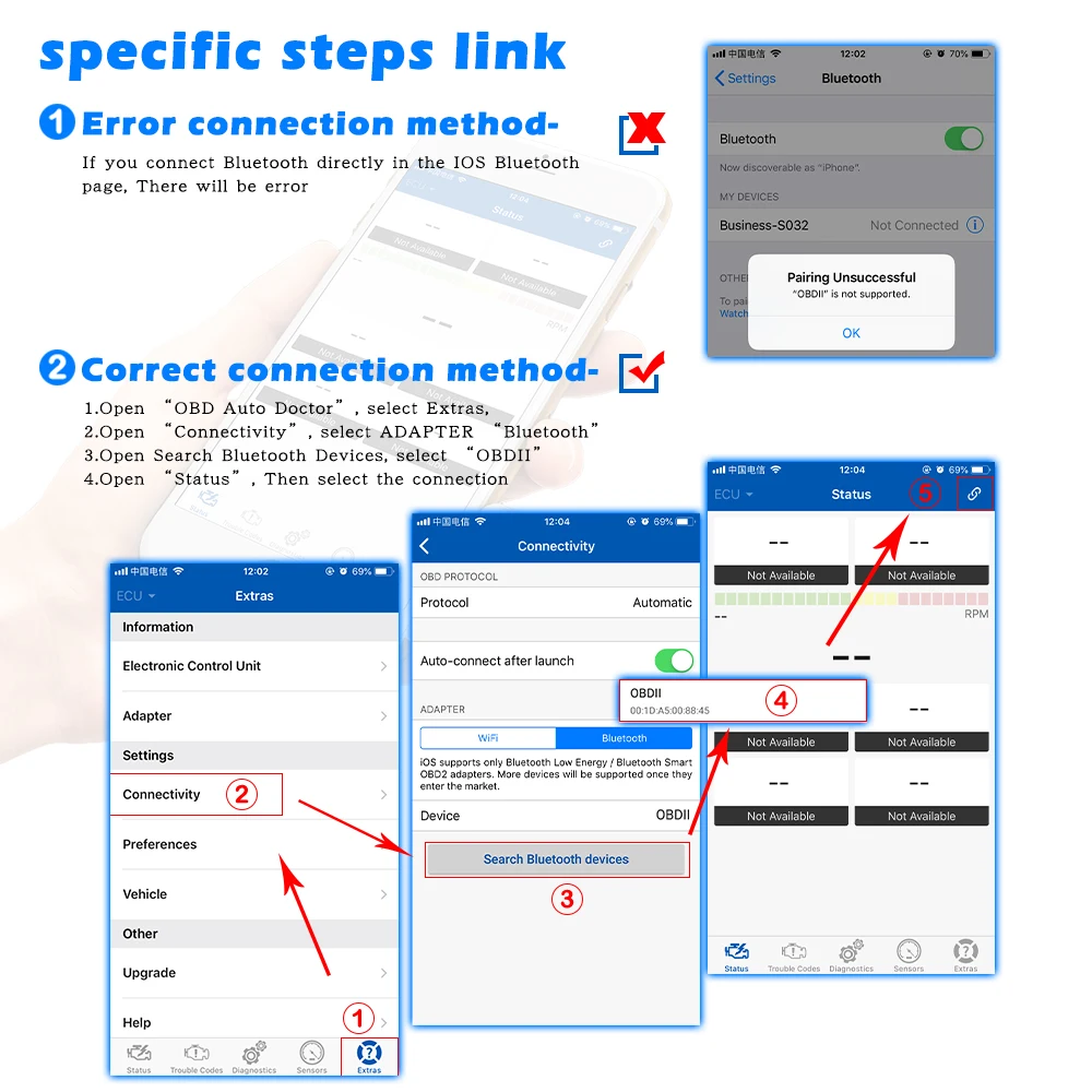 ELM 327 V1.5 PIC18F25K80 Wi-Fi OBD2 Bluetooth wifi сканер ELM327 V1.5 для Android/IOS OBD 2 OBD2 автомобильный диагностический автоматический инструмент