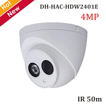 

Original 4MP CCTV Security Camera HAC-HDW2401E IR 50m HDCVI Camera Waterproof IP67 For Home Security System