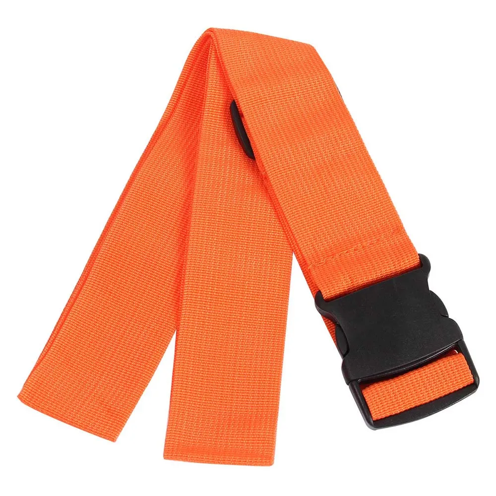 Дорожная сумка, регулируемый чемодан, багажные бретельки на завязках, ремень с пряжкой, аксессуары для путешествий, высокое качество - Цвет: orange