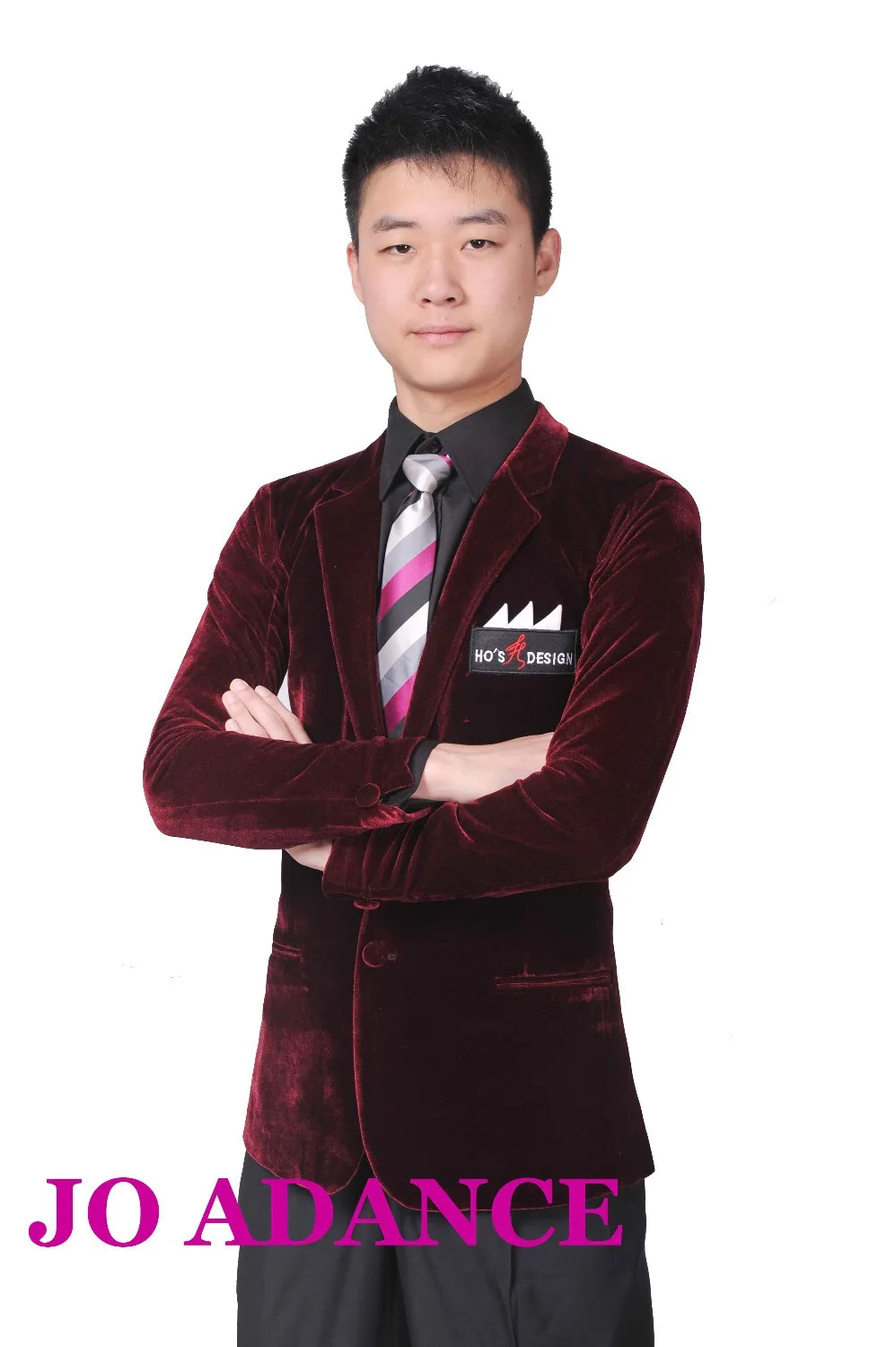 Modern dance performance clothing suit Men Dance Competition Suit