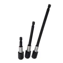 6.35mm(0.25inch) Extension Rod Hexagonal Handle For Extension Of Drill Bit And Screwdriver