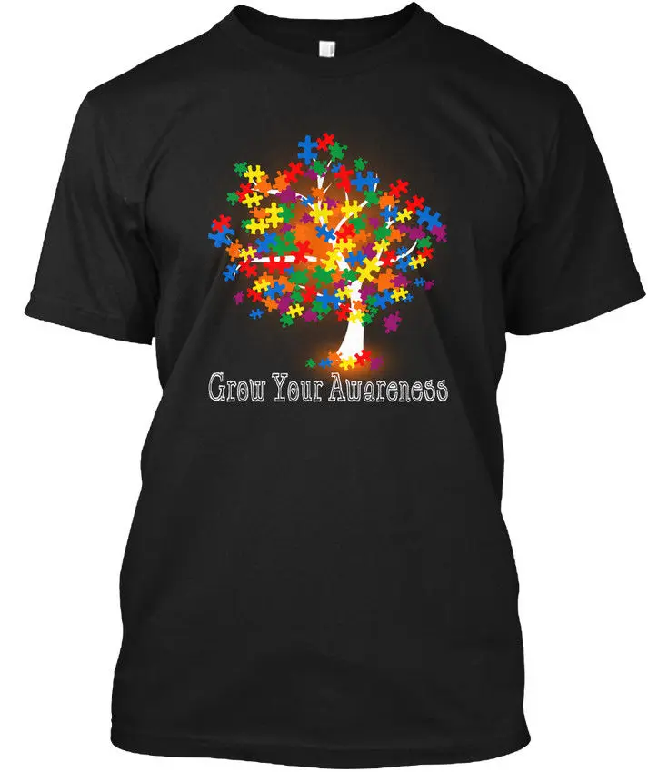 

Sensational Autism Awareness Tree - Grow Your 2019 New Fashion Brand Clothing O-Neck Teenage T-Shirt Cool