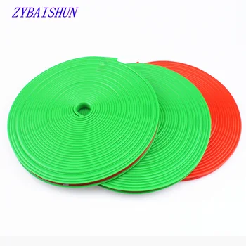 

8 m Car Wheel Protector Hub Decorative Ribbon Auto Rim / Tire Protection Sticker for Dodge Journey JUVC/Charger/DURANGO/CBLIBER