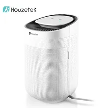 Воздухоочистительный осушитель, интуитивно понятная сенсорная кнопка управления, Ультра тихий автоматический отключаемый HEPA фильтр, мини Осушитель воздуха Houzetek Q7