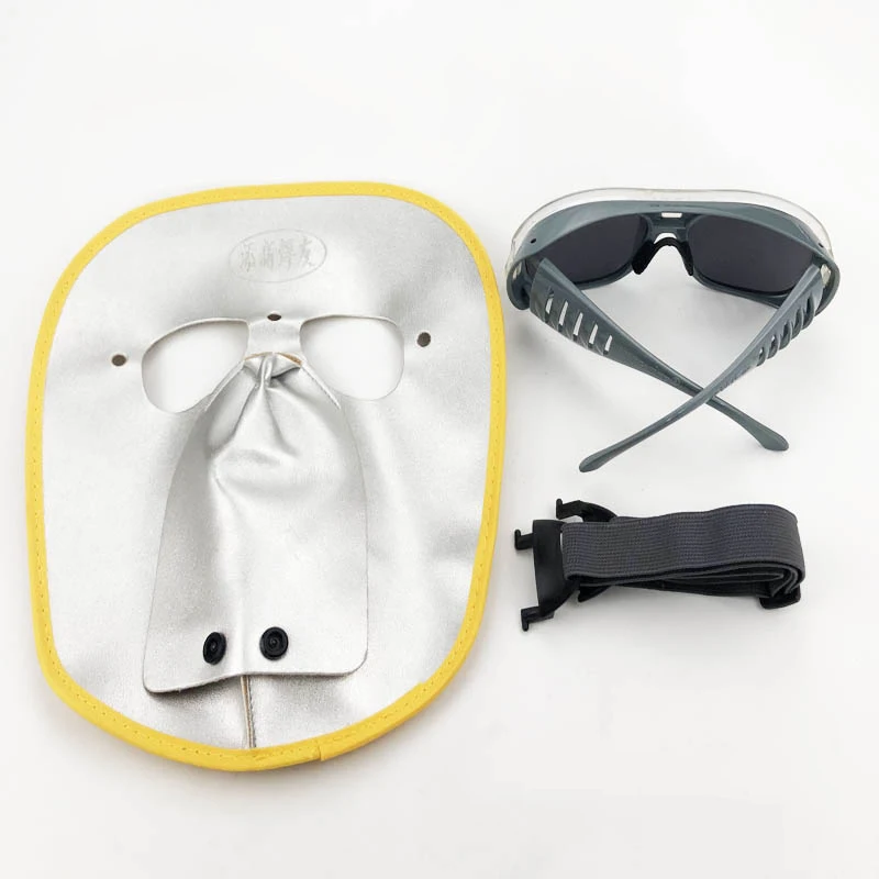 Сварочный шлем маска для лица PC очки теплоизоляция сварочный газ/аргоновая дуговая работа мягкая износостойкая защитная маска для лица - Цвет: TX16
