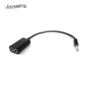 

1 Male to 2 Dual Female Earphone Headphone Splitter Cable Standard 3.5mm Jack Universal Audio Cable Y Splitter Adapter Plug