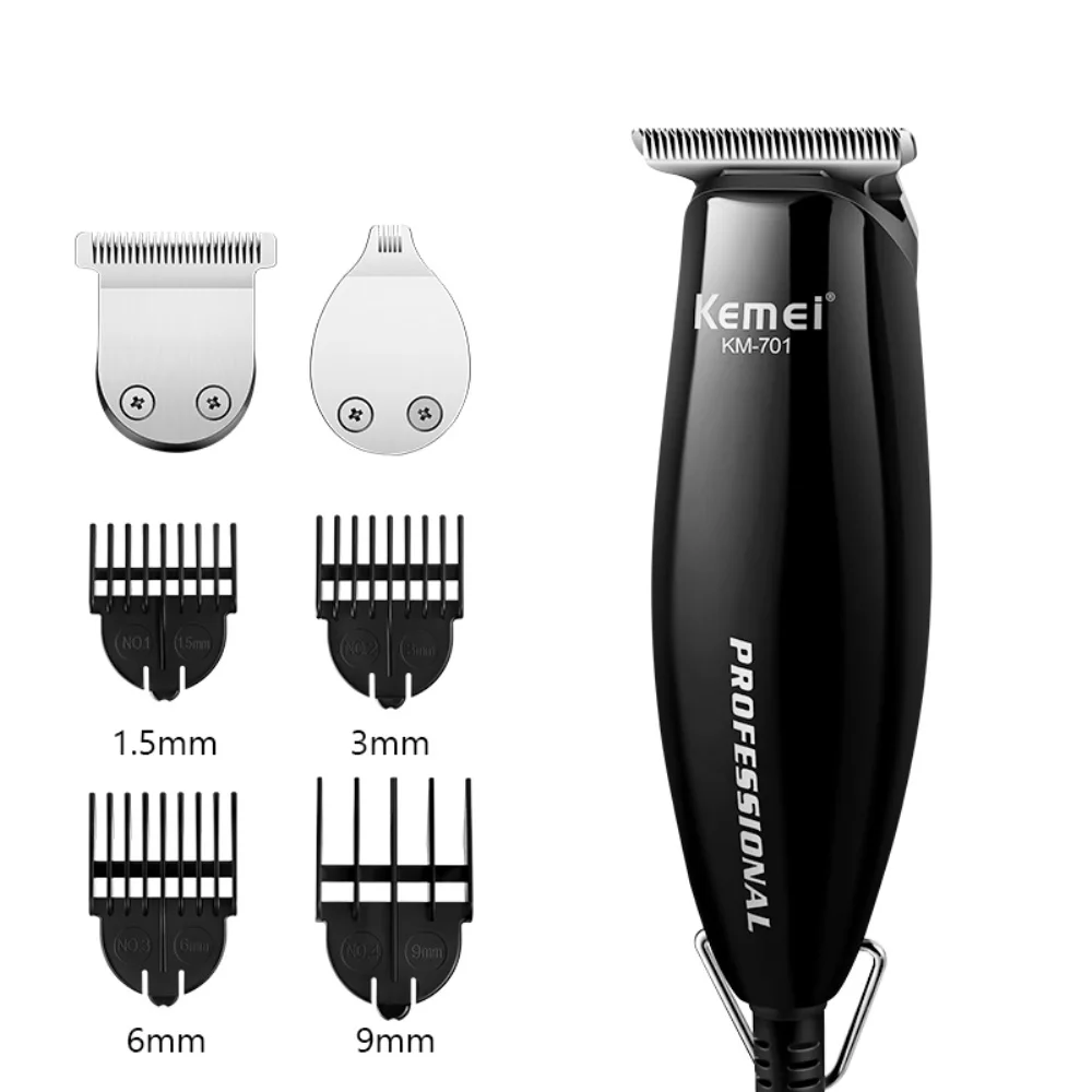 

Kemei Professional Hair Trimmer Powerful Electric Slick-back Clipper Shaver Modelling Razor cut Machine