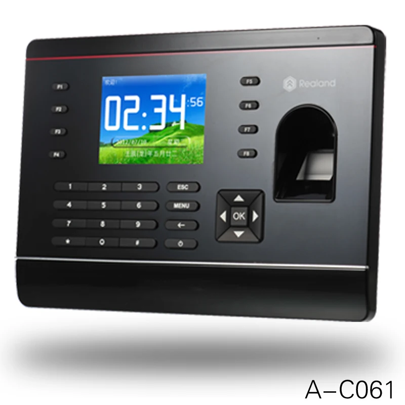 TCP/IP Fingerprint Time Clock Recorder Attendance Employee Punch Reader Realand Fingerprint Time Attendance TCP/IP Fingerprint Time Clock Recorder Attendance Employee Punch Reader Realand Fingerprint Time Attendance