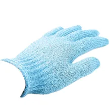Brand New 1pc Colorful Nylon Exfoliating Glove Skin Body Bath Shower Scrub Spa Glove Durable