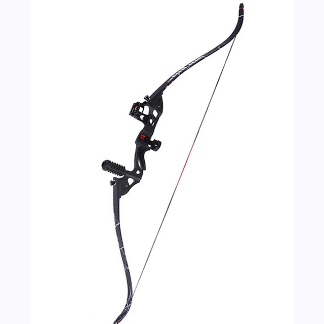 Best price at $238 Cheap 35-45Ibs Shooting Straight Bow wood Composite materials Bow Portable Folding Bows Tools for hunting racing entertainment primary