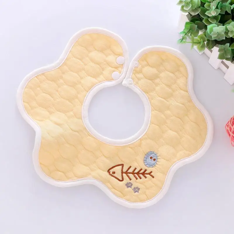 Kidlove 360 градусов Хлопок непромокаемые детские нагрудники для кормления нагрудники новорожденных впитывающая салфетка аксессуары для детей