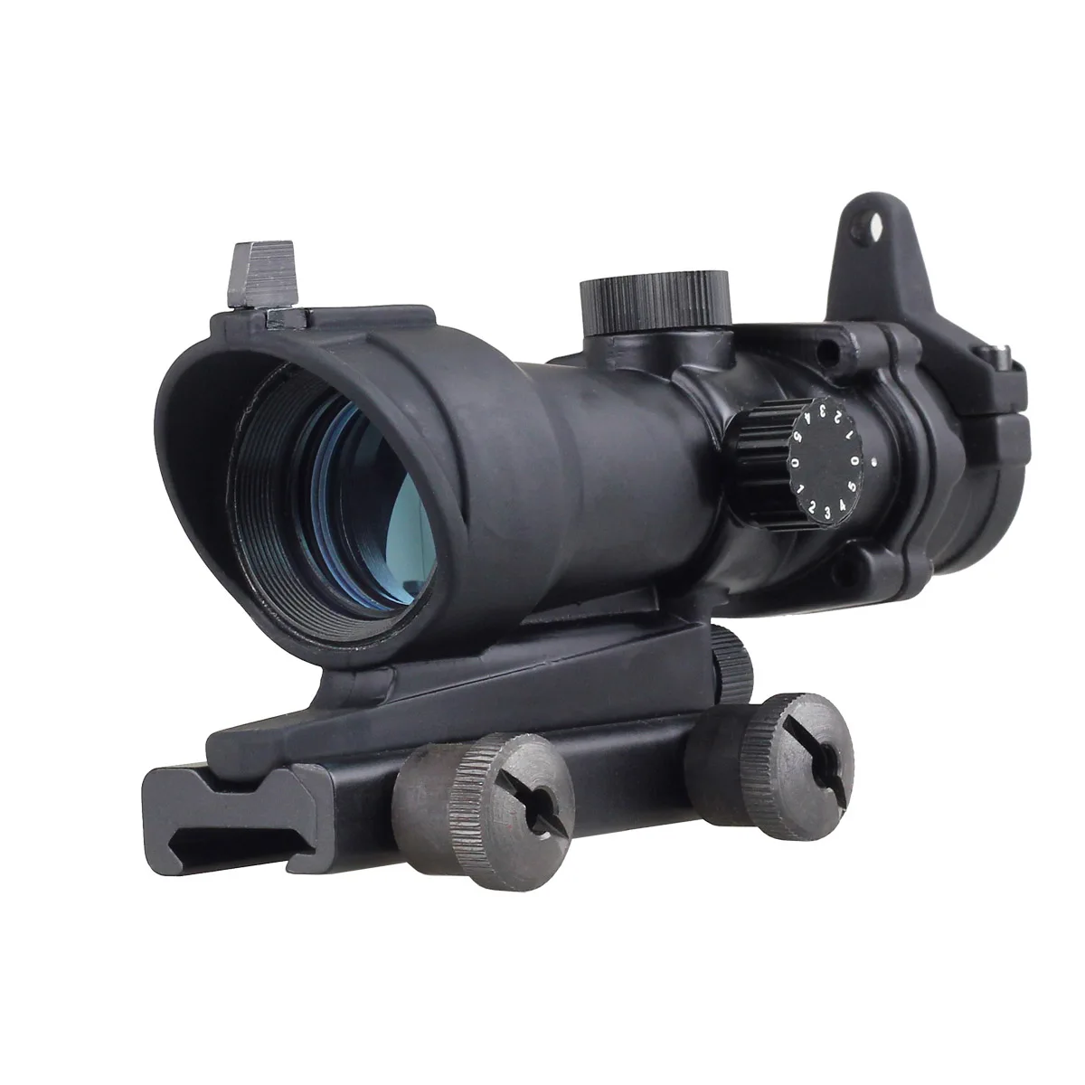 

New Tactical Hunting 1x32 Illumination Red/Green Dot Rifle Sight Scope ACOG Style Outdoor Hunt Free Shipping