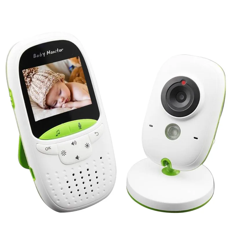 VB602 Wireless Baby Monitor Infant 2.4GHz Digital Video Baby Monitor Temperature Display Night Vision Music Nanny Monito