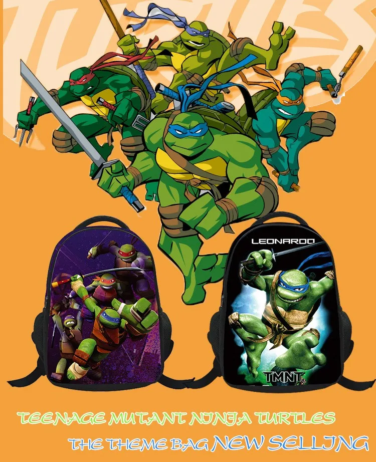 Superäge Ninja-kilpkonnadega seljakott Superäge Ninja-kilpkonnadega seljakott