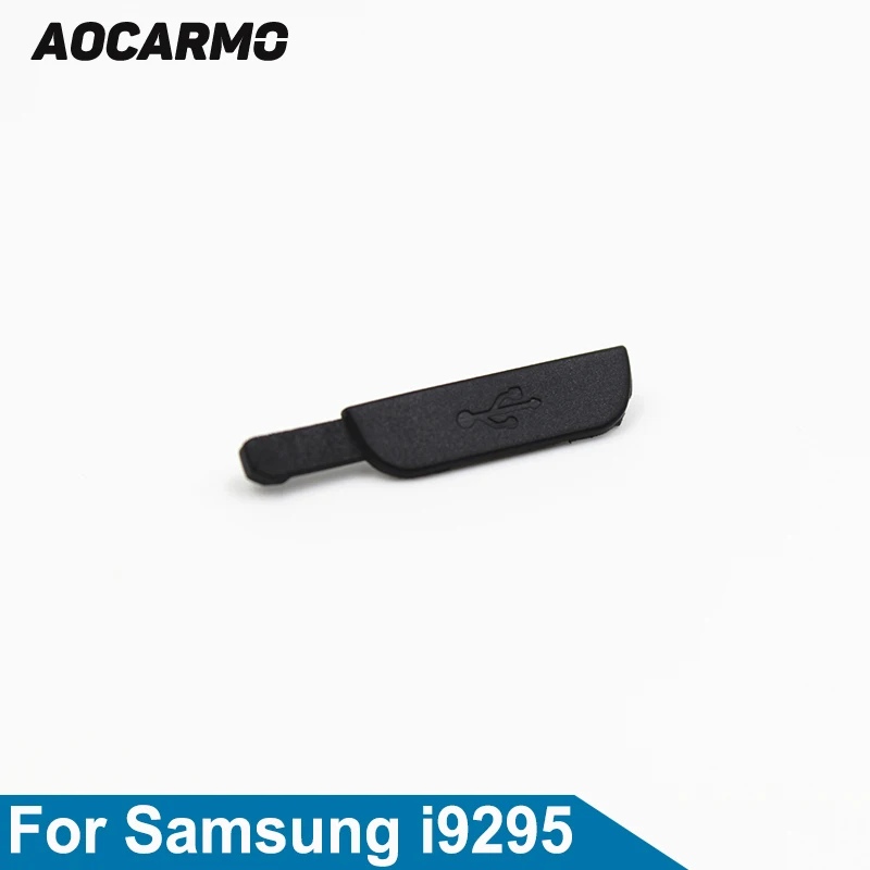 

Aocarmo USB Cover Charging Charger Port Dock Dust Plug For Samsung Galaxy S4 Active i9295
