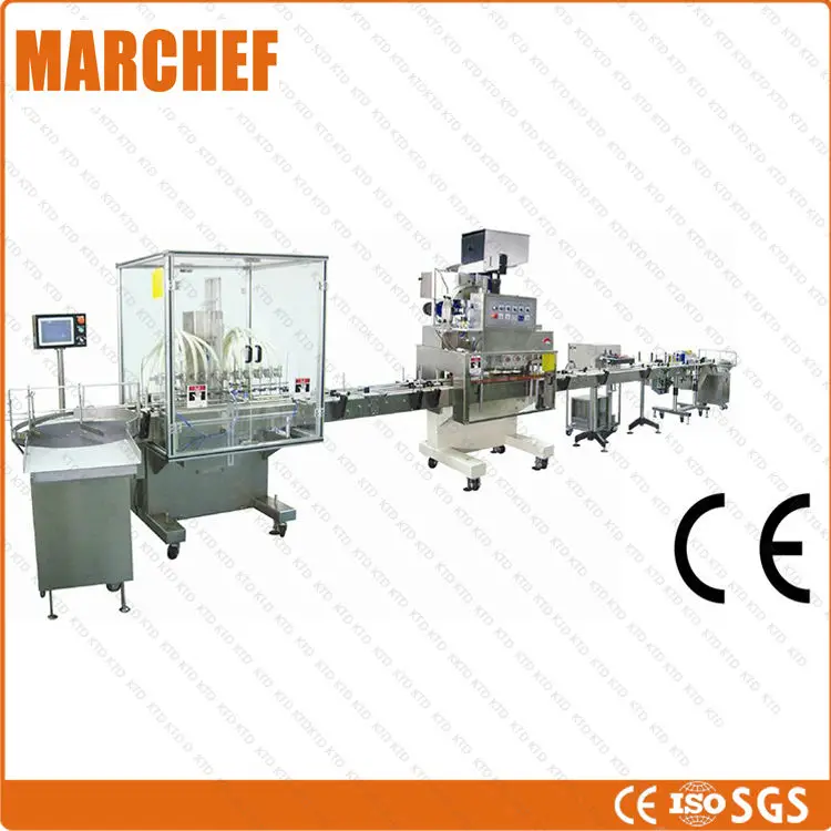 

Automatic wine/ juice filling capping machine