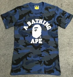 15 Fashion Street Bape T Shirt College Purple Red Blue Camo Short Sleeve Tee Shirts pe Camouflage T Shirts Shirt Fold Shirt Longshirt Folder Aliexpress